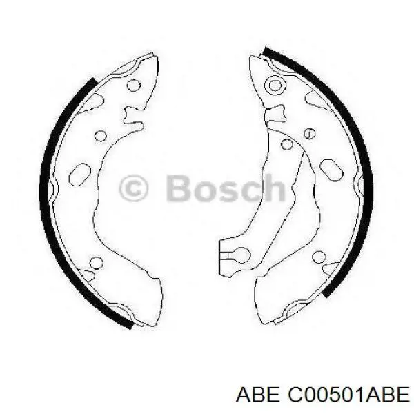 Купить C00501ABE ABE Колодки тормозные