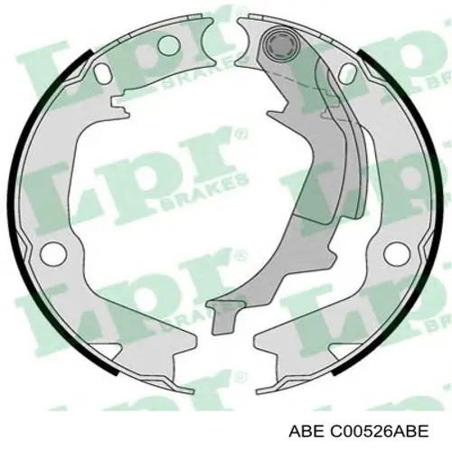 Тормозные колодки стояночного тормоза ABE C00526ABE цена, от 23.26 USD