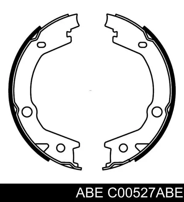 Колодки ручника C00527ABE ABE