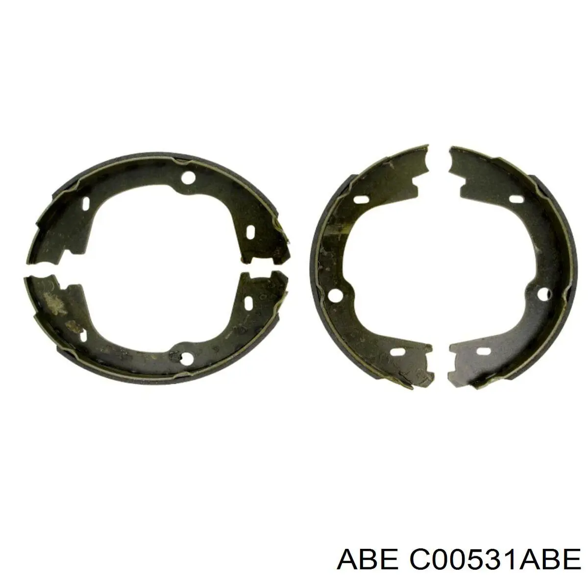 Тормозные колодки стояночного тормоза ABE C00531ABE цена, от 18.16 USD