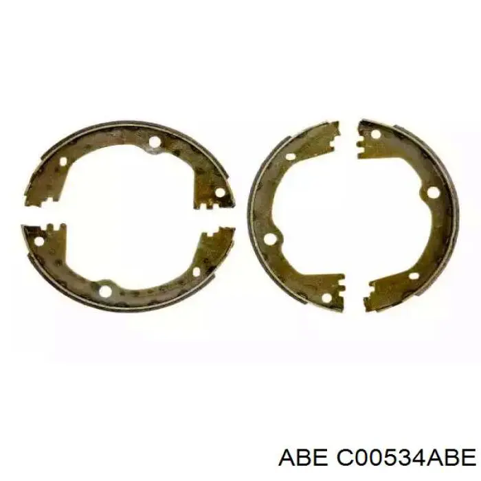 Тормозные колодки стояночного тормоза ABE C00534ABE цена, от 26.83 USD