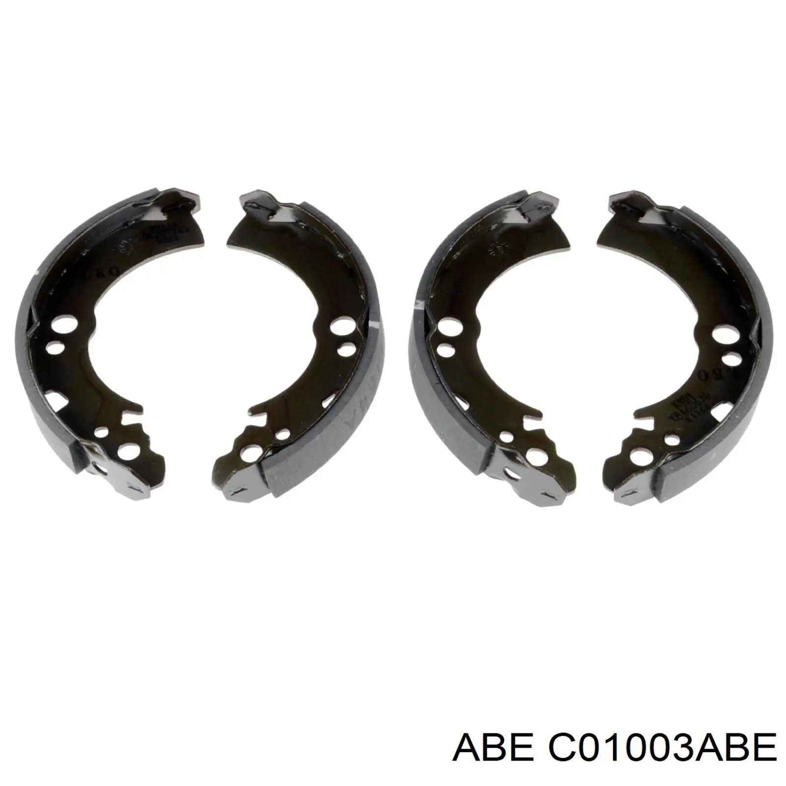 Купить C01003ABE ABE Задние барабанные тормозные колодки