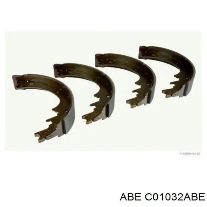 C01032ABE ABE Барабанные тормозные колодки