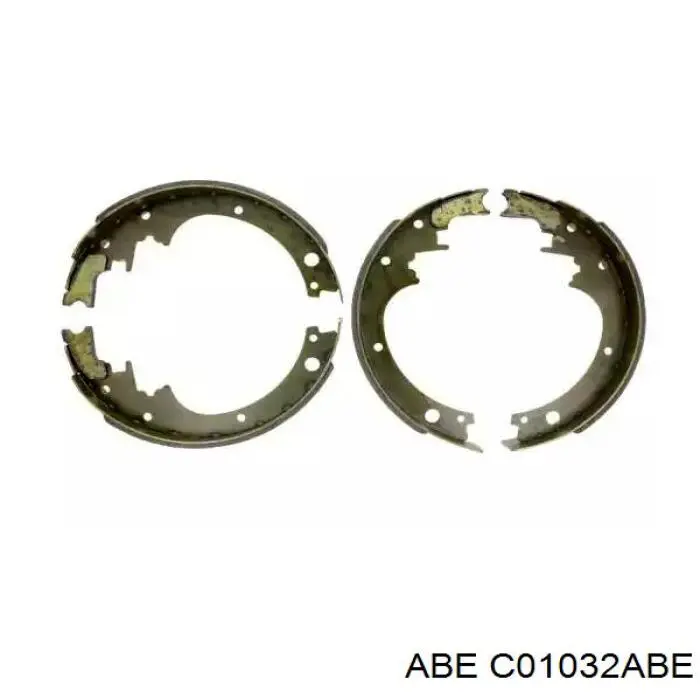 Задние барабанные колодки C01032ABE ABE