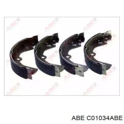 C01034ABE ABE Барабанные тормозные колодки