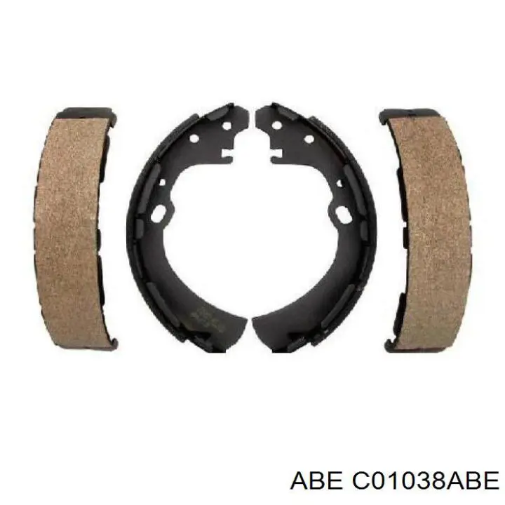 C01038ABE ABE Барабанные тормозные колодки