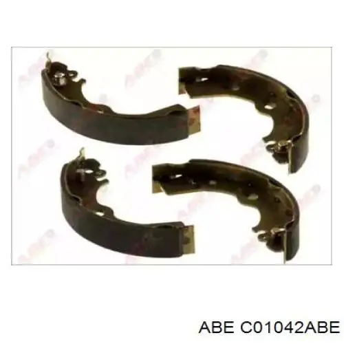 C01042ABE ABE Барабанные тормозные колодки