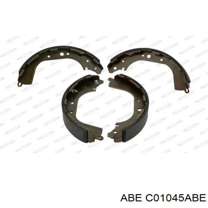 Купить C01045ABE ABE Задние барабанные тормозные колодки