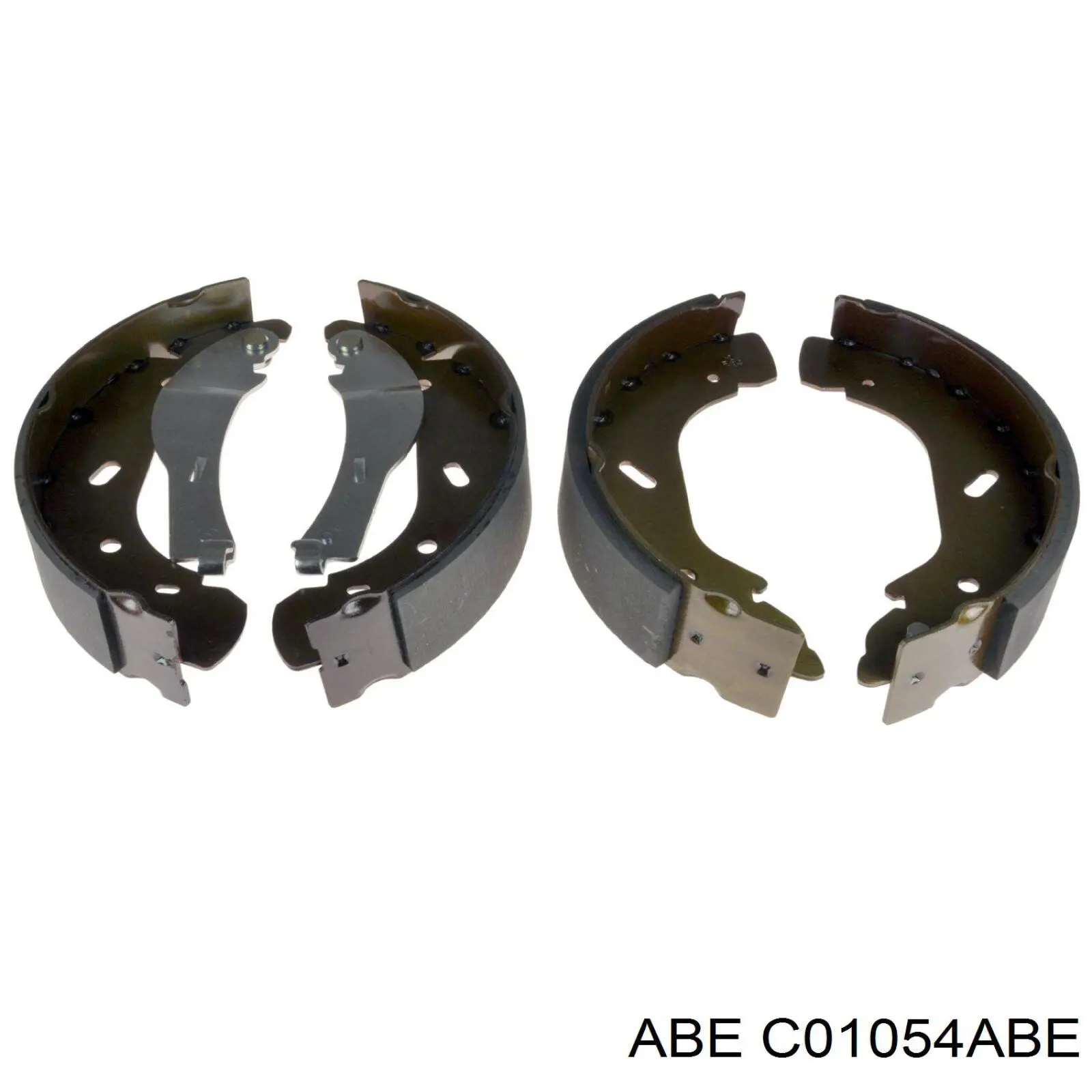Купить C01054ABE ABE Задние барабанные тормозные колодки