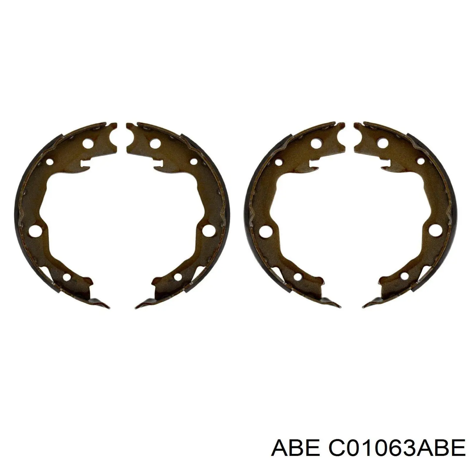 Купить C01063ABE ABE Колодки ручника/стояночного тормоза