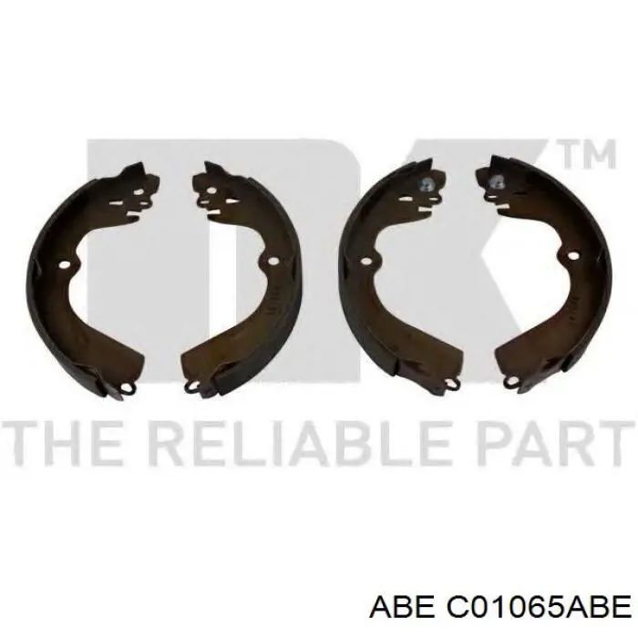 Купить C01065ABE ABE Задние барабанные тормозные колодки