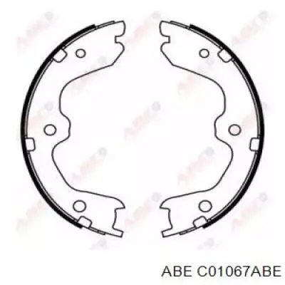 Колодки ручника/стоянкового гальма C01067ABE ABE