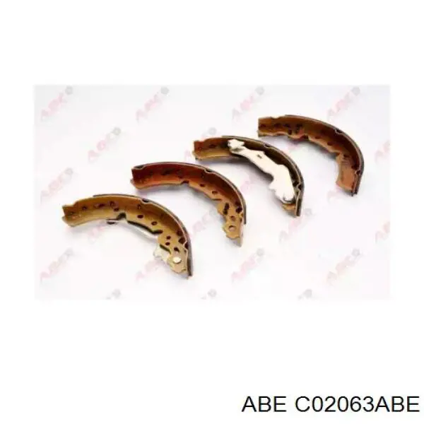 Задние барабанные колодки C02063ABE ABE