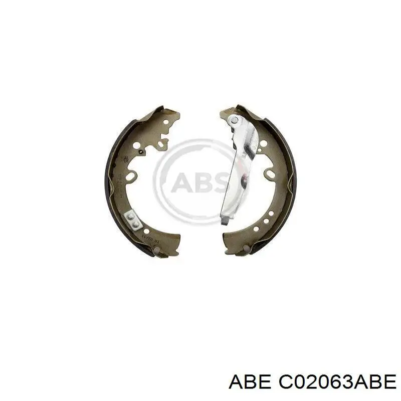 Тормоза рабочие задние ножные и тормозные барабаны ABE C02063ABE цена, от 20.32 USD