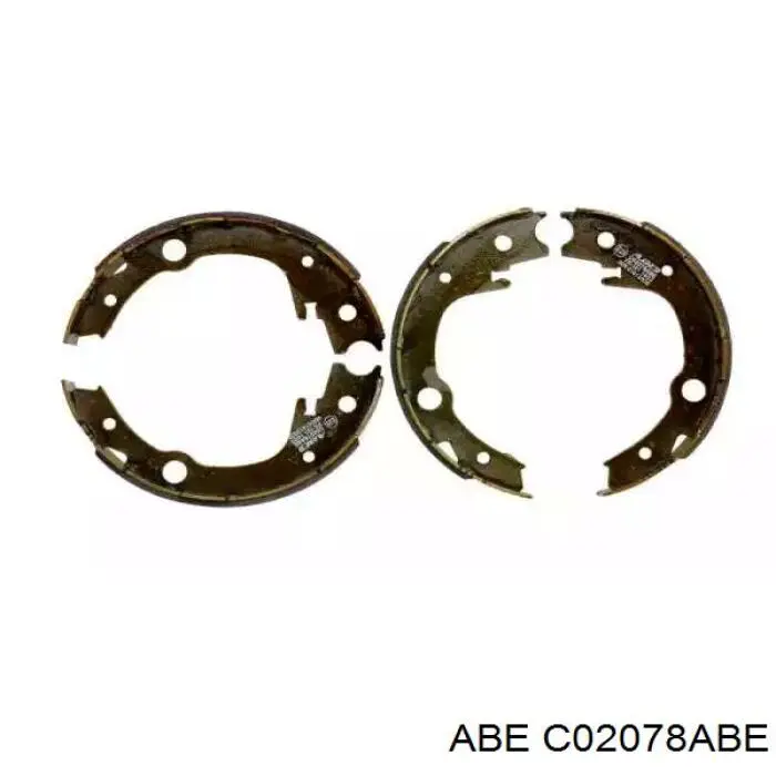 Колодки ручника C02078ABE ABE