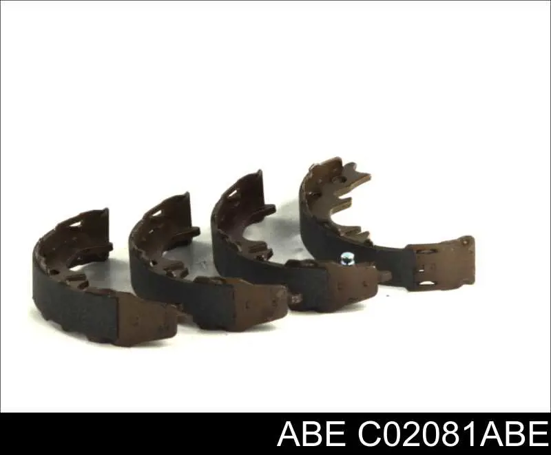 Колодки ручника (стояночного тормоза) ABE C02081ABE