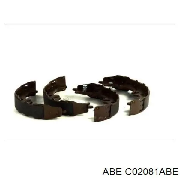 C02081ABE ABE Тормозные колодки ручника