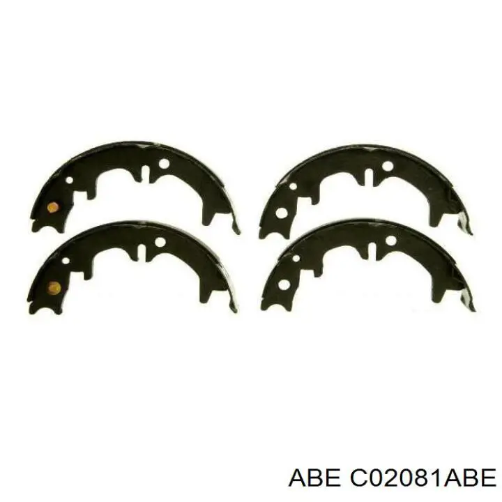Купить C02081ABE ABE Колодки ручника/стояночного тормоза