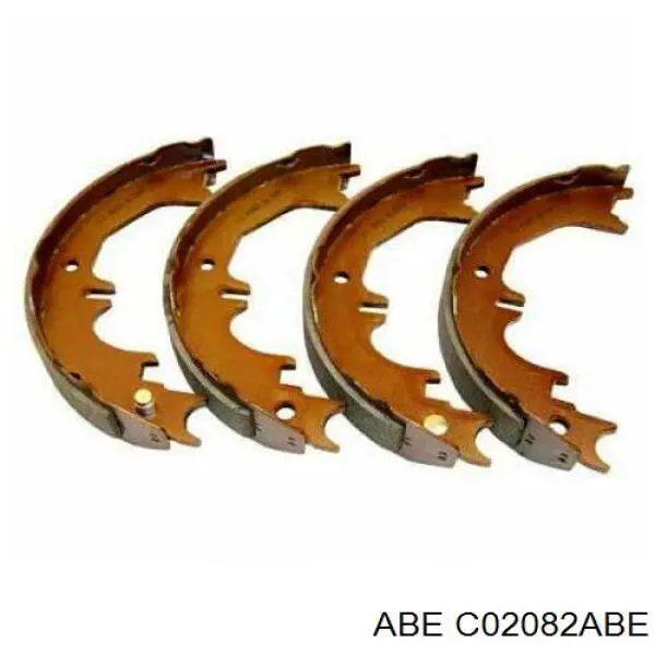 Колодки ручника C02082ABE ABE