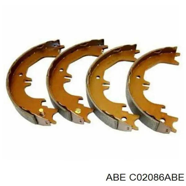 Колодки ручника C02086ABE ABE