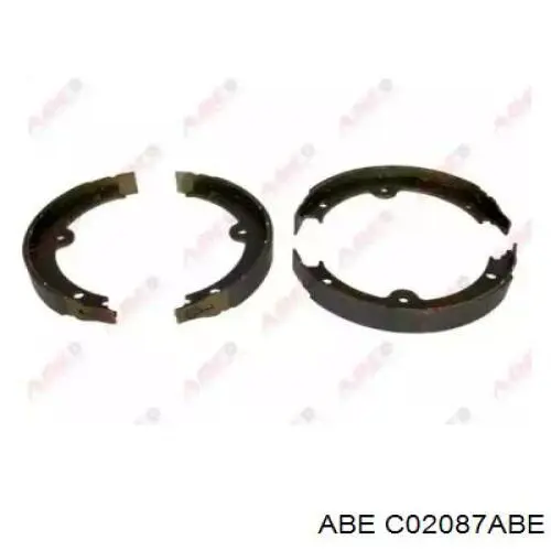 Купить C02087ABE ABE Колодки ручника/стояночного тормоза