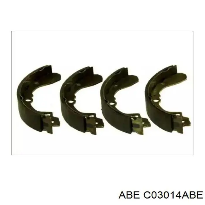 Задние барабанные колодки C03014ABE ABE