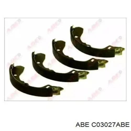 C03027ABE ABE Барабанные тормозные колодки