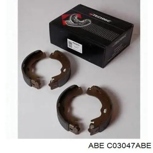 Задние барабанные колодки C03047ABE ABE
