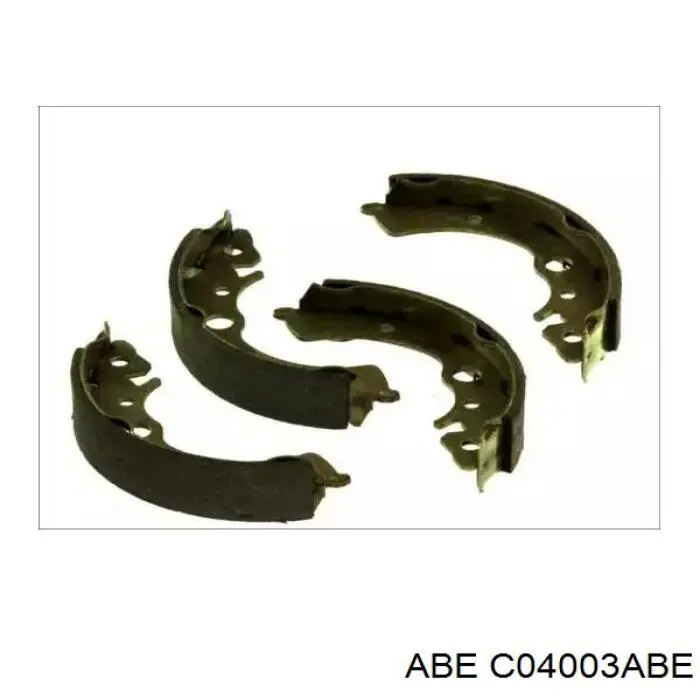 Задние барабанные колодки C04003ABE ABE