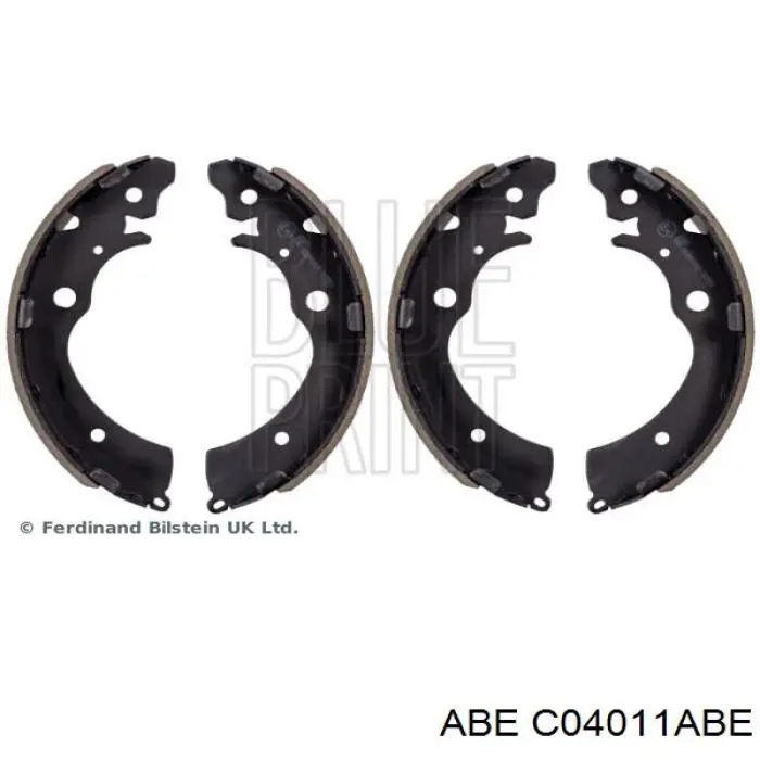 C04011ABE ABE Барабанные тормозные колодки