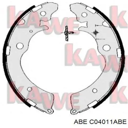 Задние барабанные колодки C04011ABE ABE