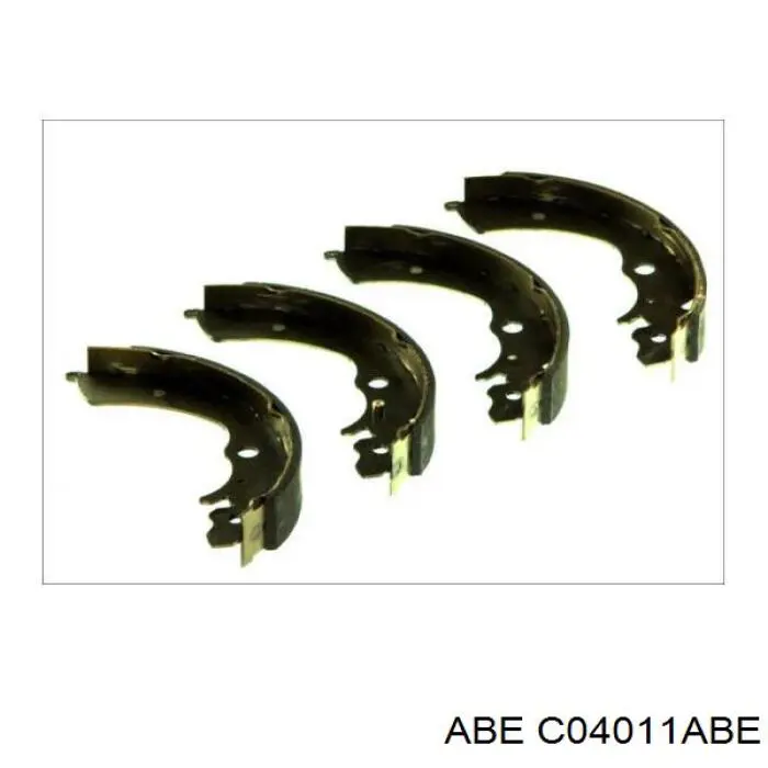 Задние барабанные колодки C04011ABE ABE