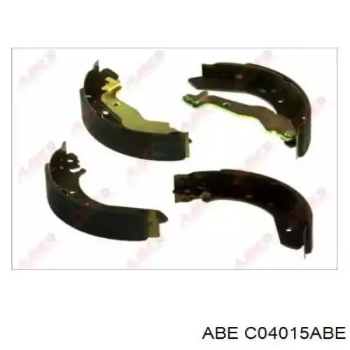 Задние барабанные колодки C04015ABE ABE