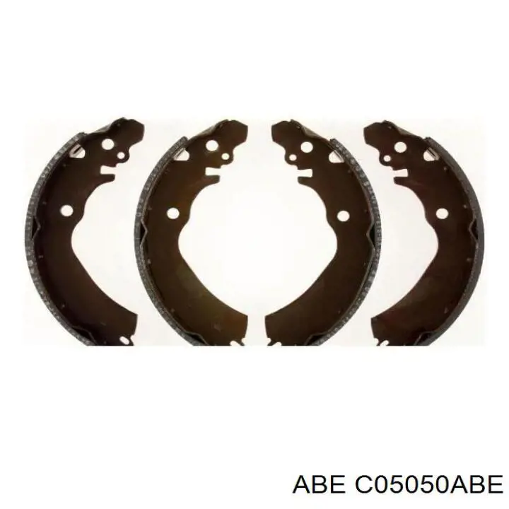 Тормоза рабочие задние ножные и тормозные барабаны ABE C05050ABE цена, от 16.13 USD