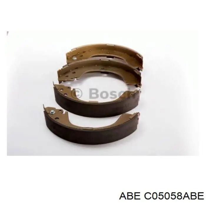 C05058ABE ABE Барабанные тормозные колодки