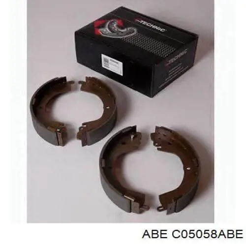 Купить C05058ABE ABE Задние барабанные тормозные колодки