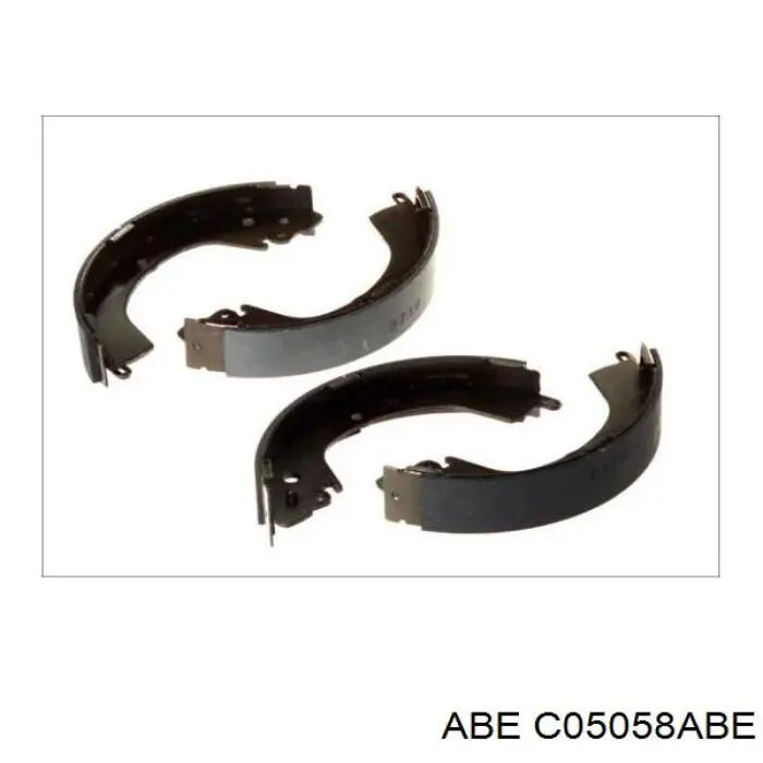 Купить C05058ABE ABE Задние барабанные тормозные колодки