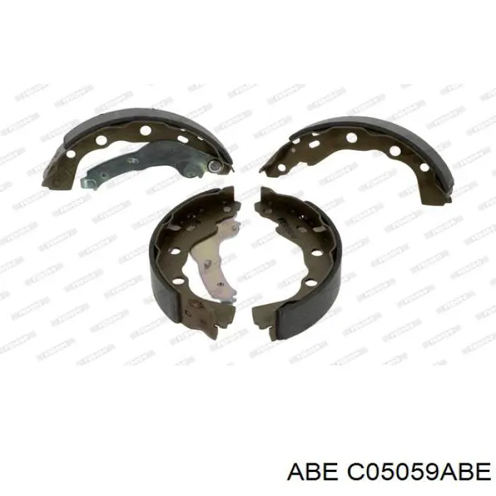 Задние барабанные колодки C05059ABE ABE