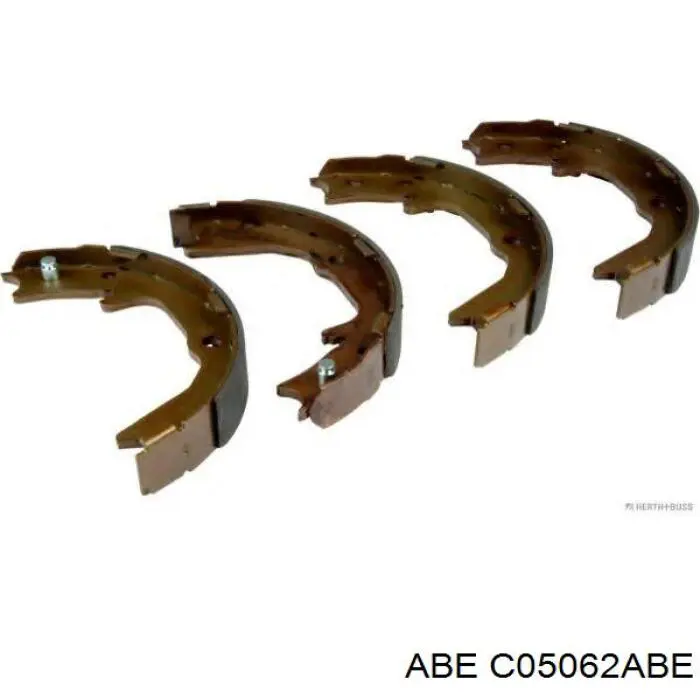 Купить C05062ABE ABE Задние барабанные тормозные колодки