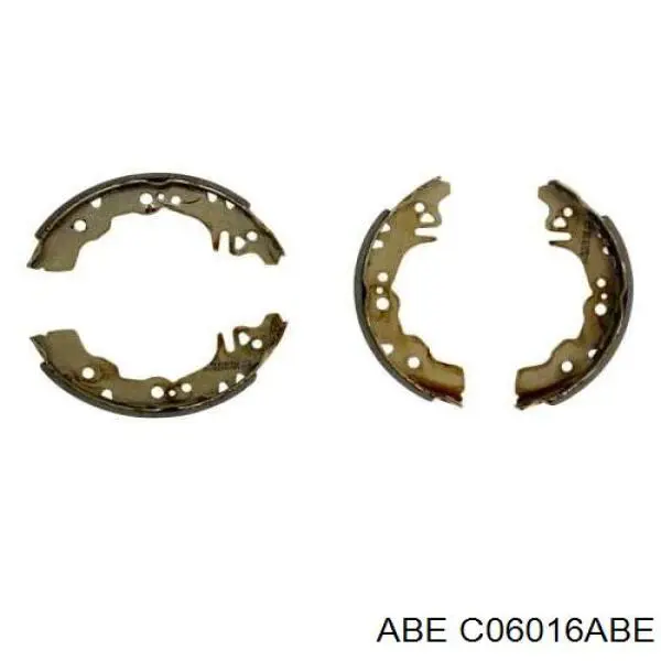Купить C06016ABE ABE Задние барабанные тормозные колодки