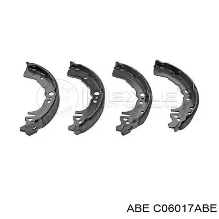 Задние барабанные колодки C06017ABE ABE