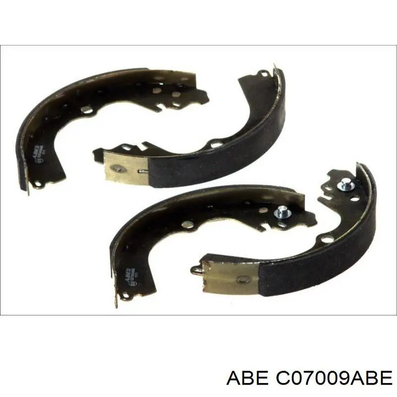 Купить C07009ABE ABE Задние барабанные тормозные колодки