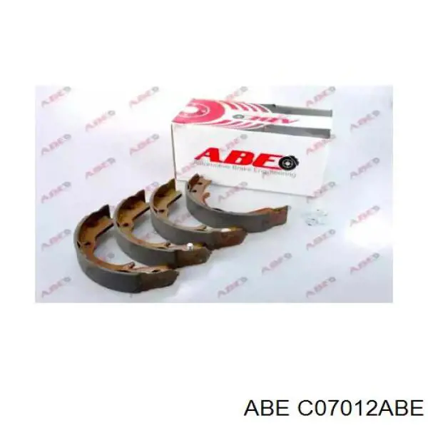 C07012ABE ABE Тормозные колодки ручника