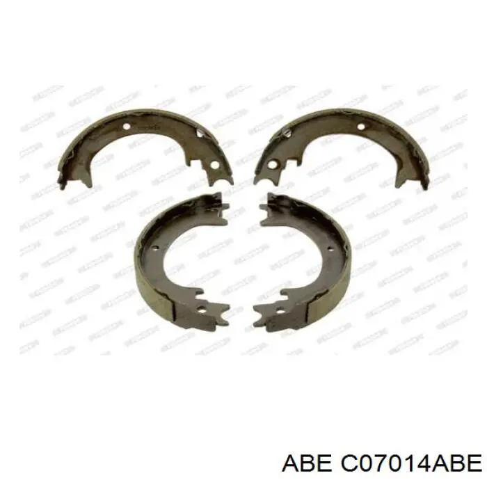 Колодки ручника C07014ABE ABE