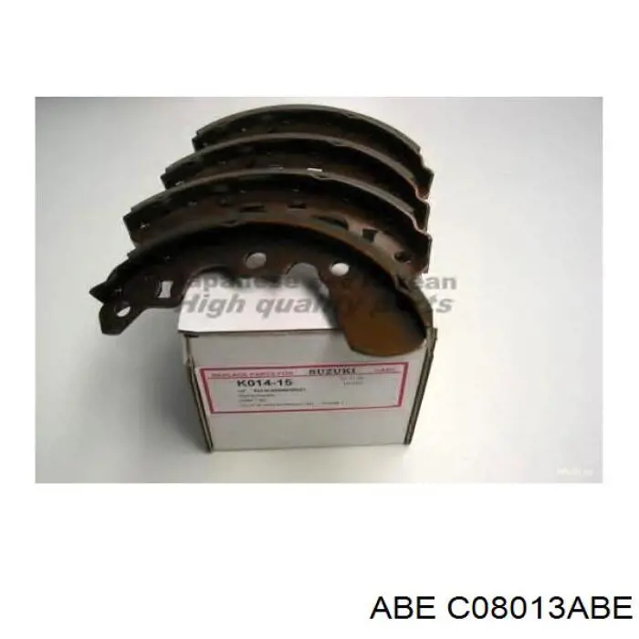 Купить C08013ABE ABE Задние барабанные тормозные колодки