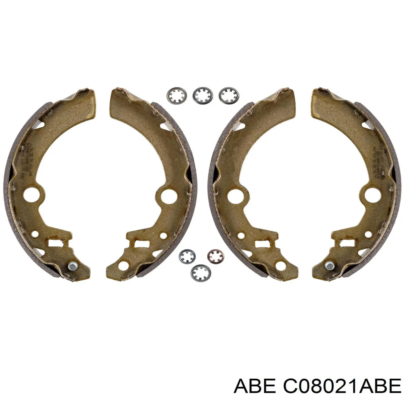Барабанные колодки ABE C08021ABE