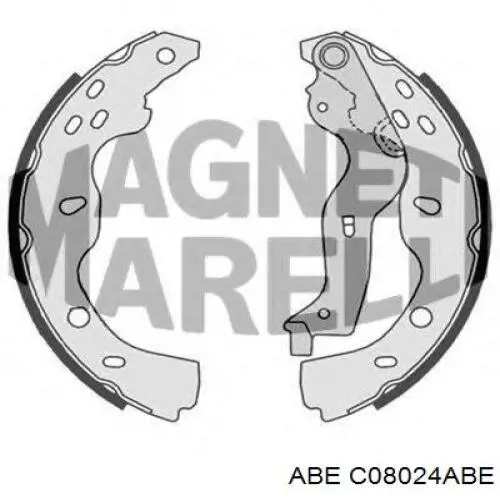 Задние барабанные колодки C08024ABE ABE