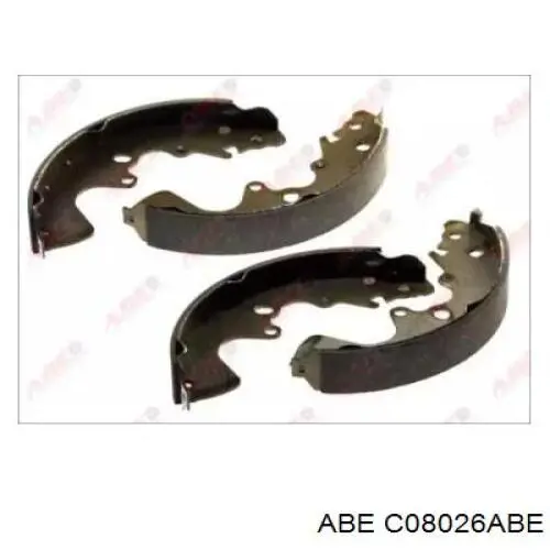 C08026ABE ABE Барабанные тормозные колодки