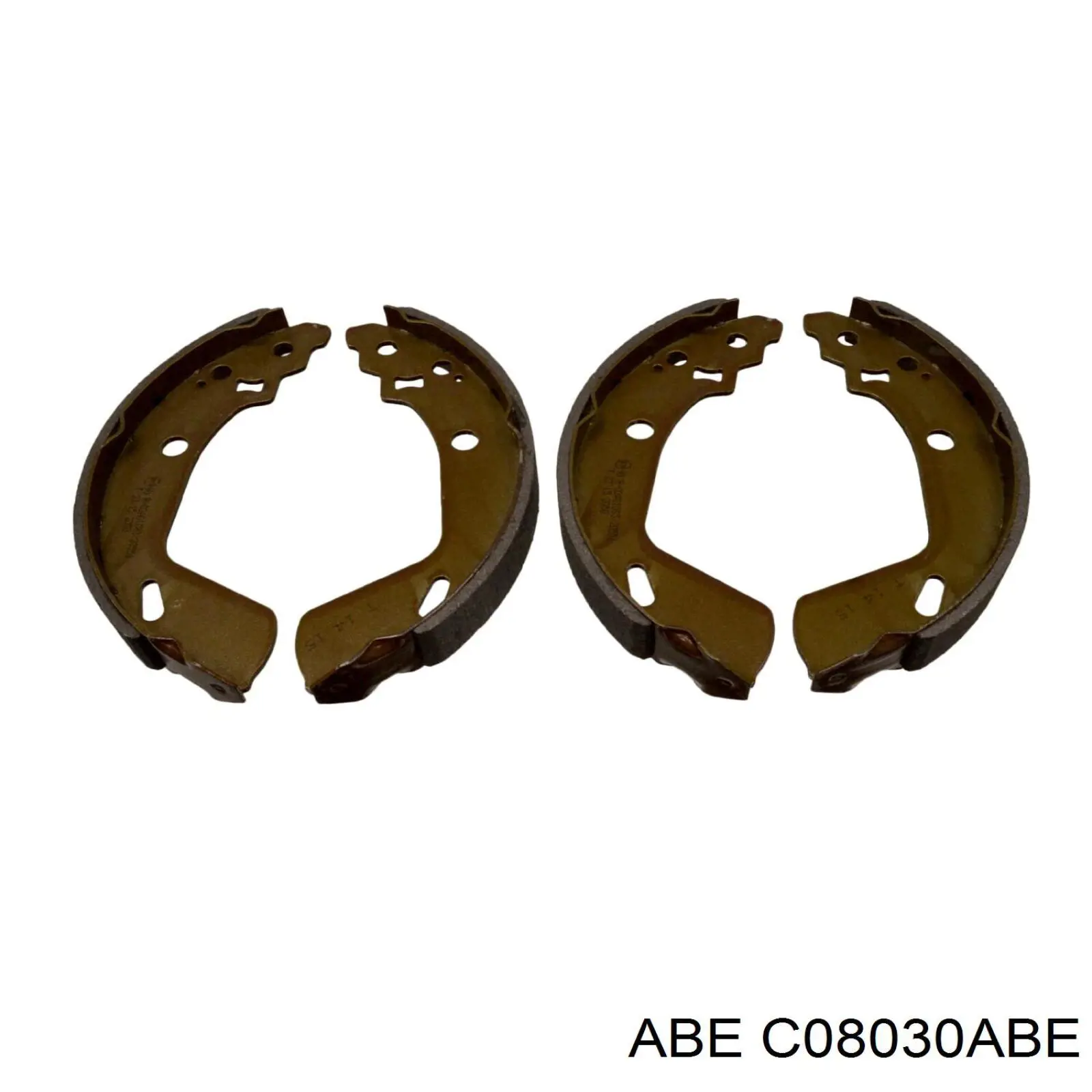 Тормоза рабочие задние ножные и тормозные барабаны ABE C08030ABE цена, от 17.34 USD