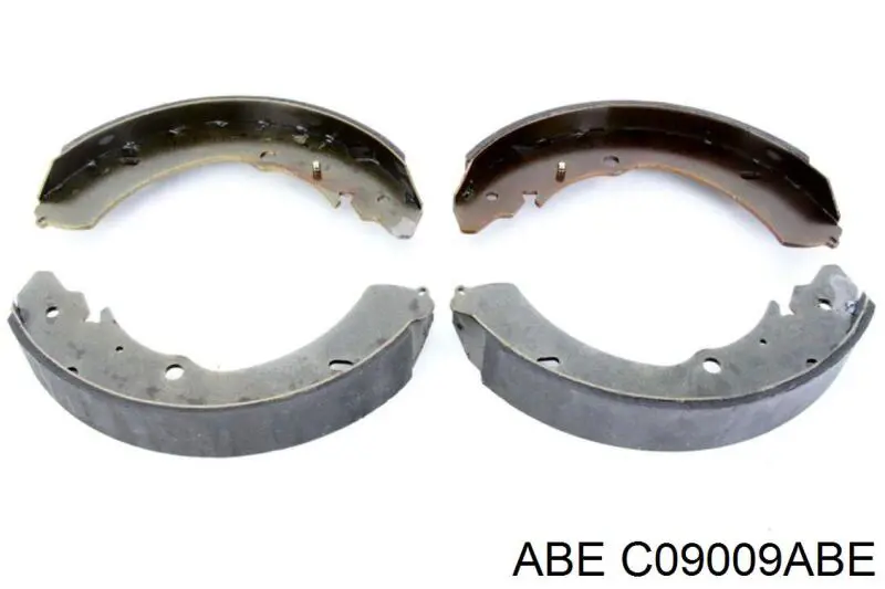 C09009ABE ABE колодки тормозные задние барабанные